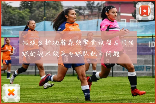 拓媒分析杨瀚森频繁尝试溜后门传球的战术效果与球队配合问题
